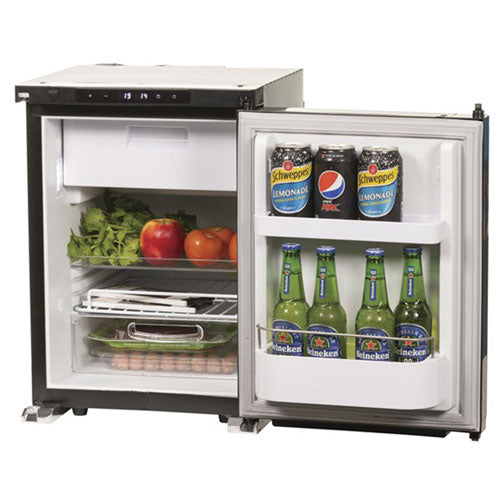 Single Door Caravan Fridge with Removable Freezer Zone 50L