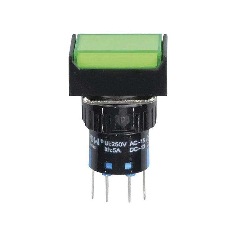 IP65 DPDT Illuminated Momentary Pushbutton