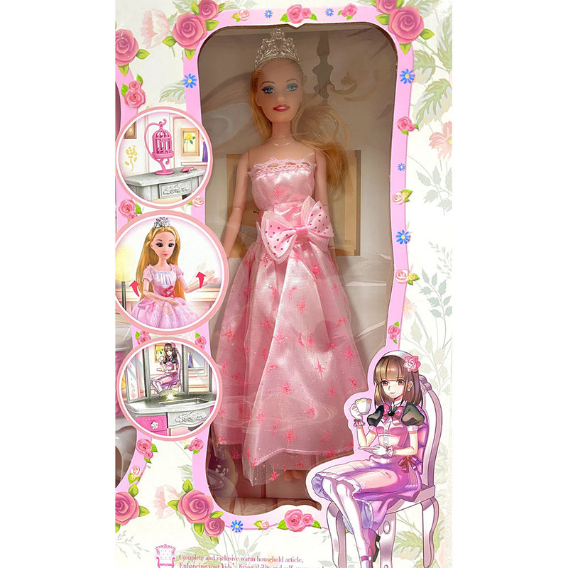 Lovely Princess Doll with Home Furnishings