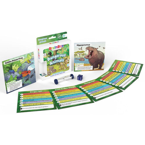 BrainBox Pocket Dangerous Animals Strategy Game