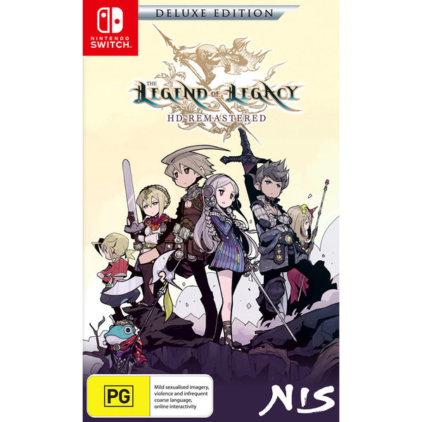 SWI The Legend of Legacy HD Remastered Deluxe Edition Game