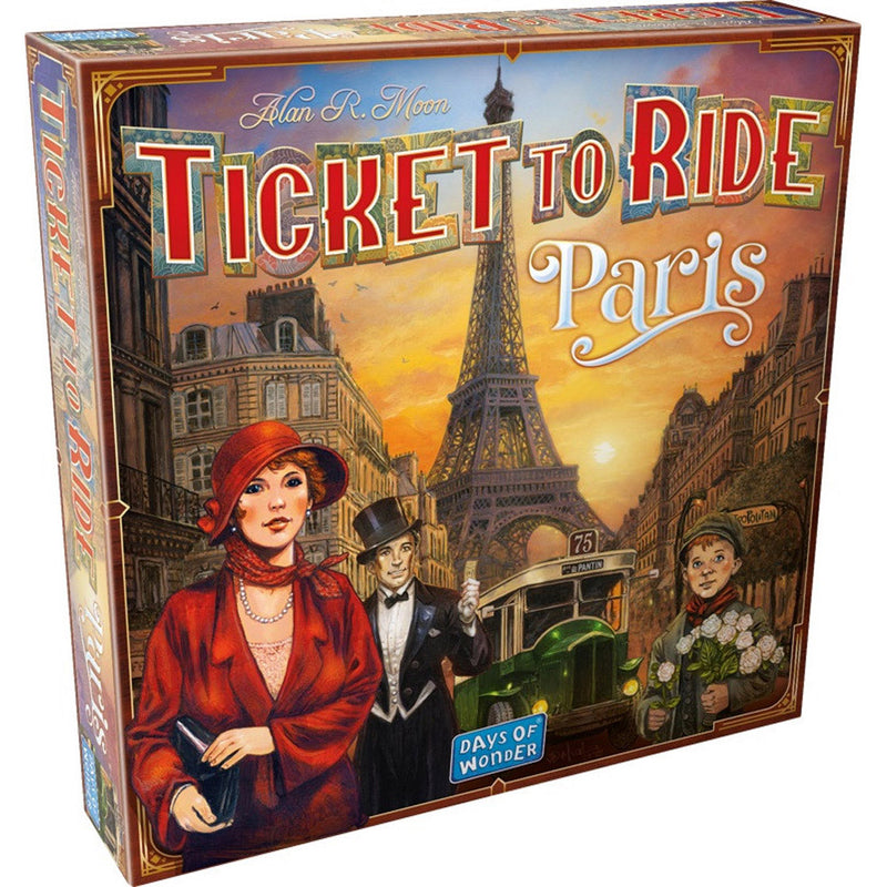 Ticket to Ride Paris Strategy Game