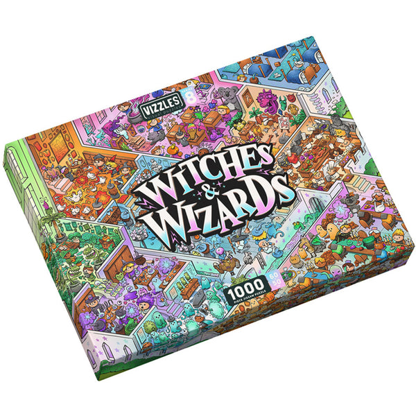 Vizzles Witches and Wizards 1000pc Jigsaw Puzzle