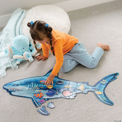 Shark 53-Piece Floor Puzzle