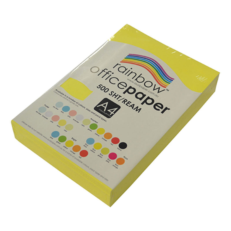 Rainbow A4 Fluoro Copy Paper 75gsm 1-RAME