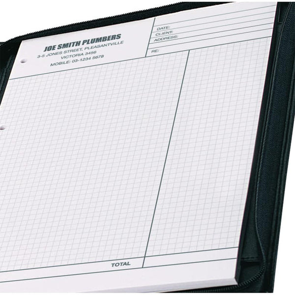 Debden A4 Quotations NCR Notepad Dayplanner Rebill 2pcs