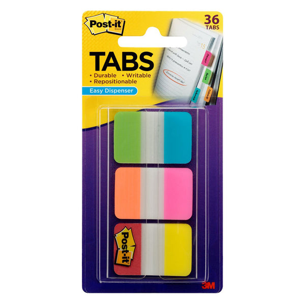 Post-it Easy Dispenser Filing Tabs (Pack of 36)