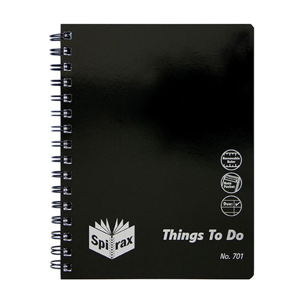 Spirax 701 Things to Do A5 Notebook (Pack of 5)