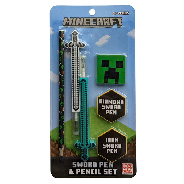 Minecraft Sword Pen and Pencil Set