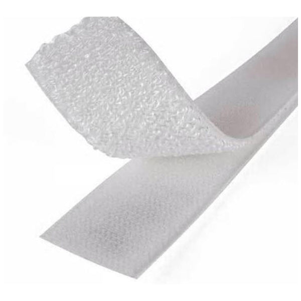 Bantex Hook and Loop Adhesive Strip 20mmx1.8m (White)