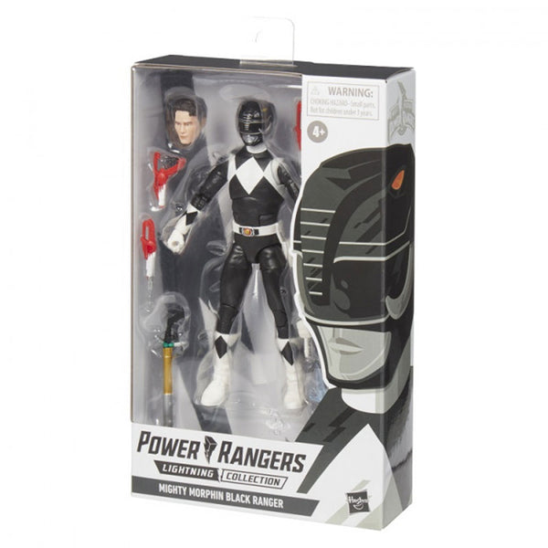 Power Rangers Lightning Mighty Morphin Black Ranger Figure