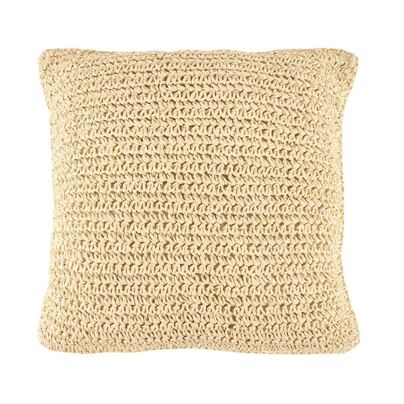 Coussin Abbey en mélange de paille 48 cm