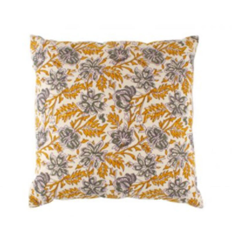 Coussin à motif floral Gwen (50x50x4cm)