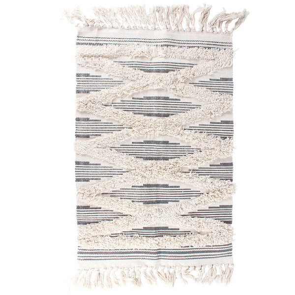 Tribal Shag Cotton Rug (60x90cm)