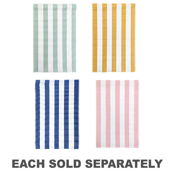 Printed Outdoor Rug Retro Stripe (270x180cm)