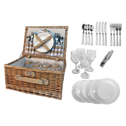 Compact Picnic Basket (40x28x20cm)