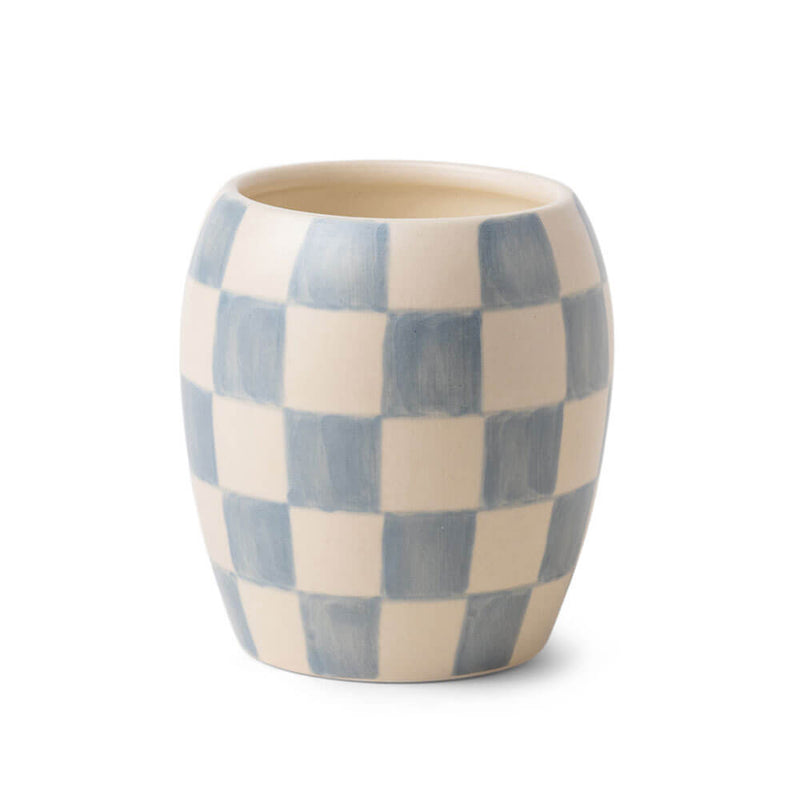 Checkmate Checkered Porcelain Vessel 11oz