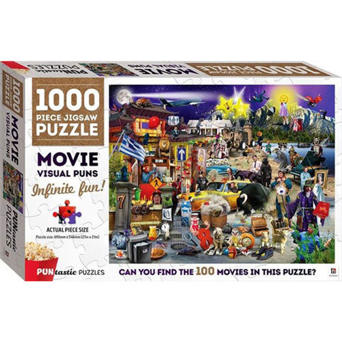 Puntastic Visual Puns Jigsaw Puzzle 1000pcs