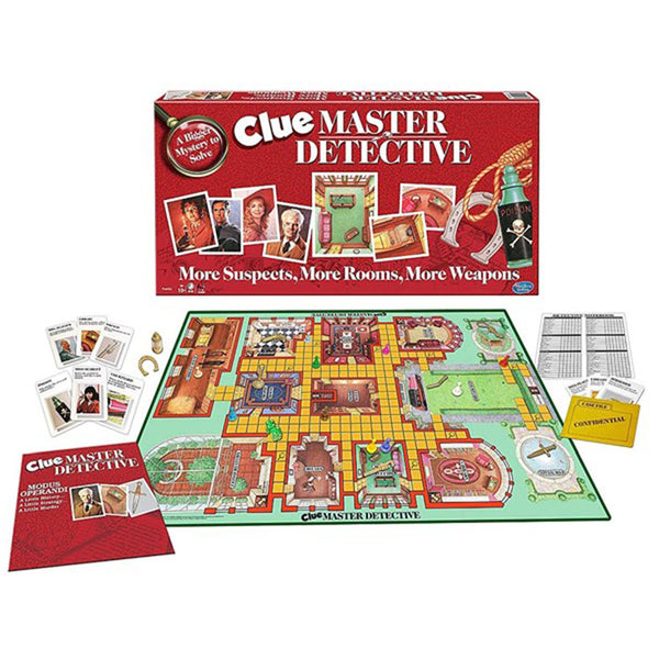 Clue Master Detective Board Game