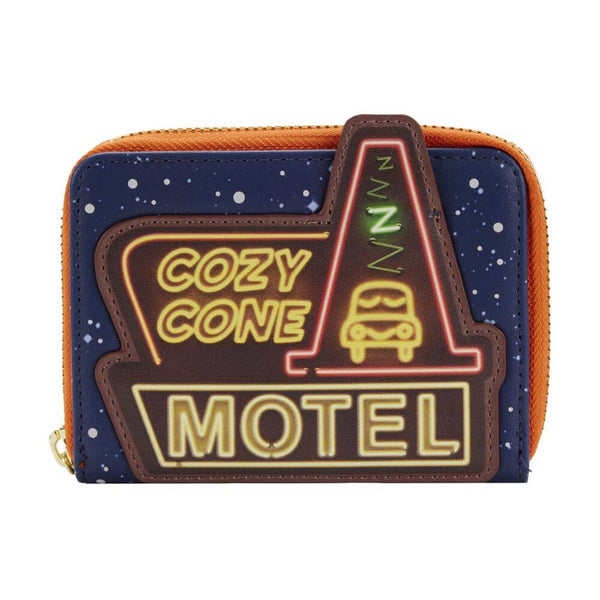 Cars Cozy Cone Motel Zip Purse