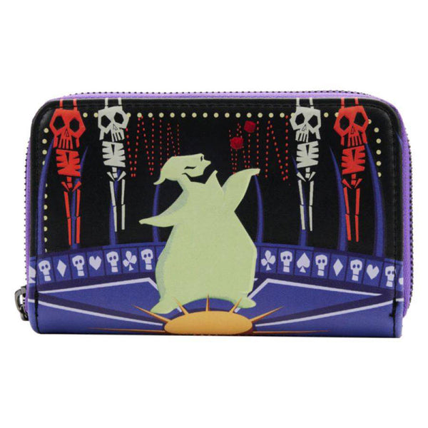 TNBC Lock Shock Barrel Oogie Boogie Glow Zip Purse