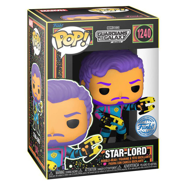 GotG 3 Star-Lord US Exclusive Blacklight Pop! Vinyl