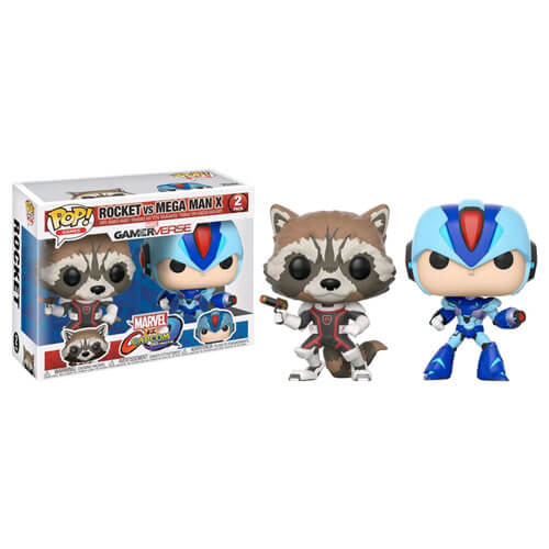 Marvel vs Capcom Infinite Rocket vs Mega Man X Pop! 2 Pk