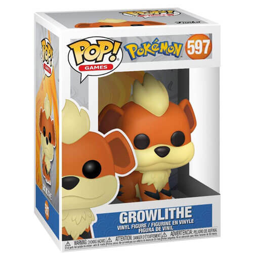 Pokemon Growlithe Pop! Vinyl