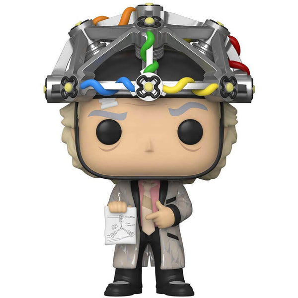 Back to the Future Doc with Helmet Pop! Vinyl