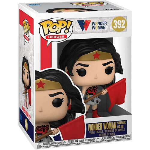 Wonder Woman Red Son 80th Anniv US Pop! Vinyl