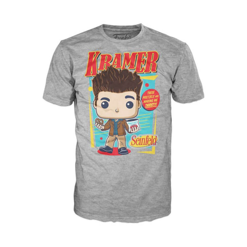 Seinfeld Kramer Pretzel Pop! Tee