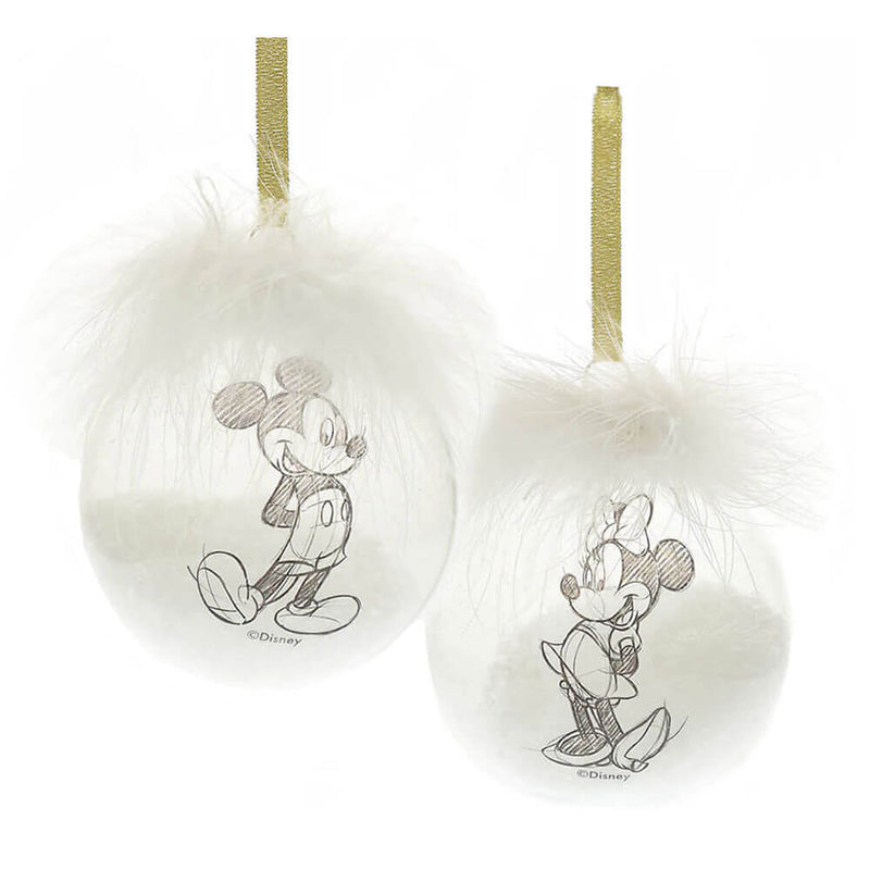 Disney Collectible Christmas Bauble Set