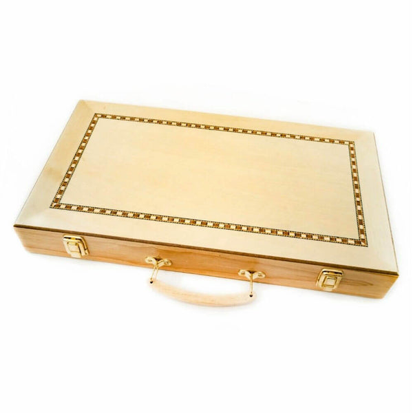 LPG Wooden Folding Backgammon Case 45cm