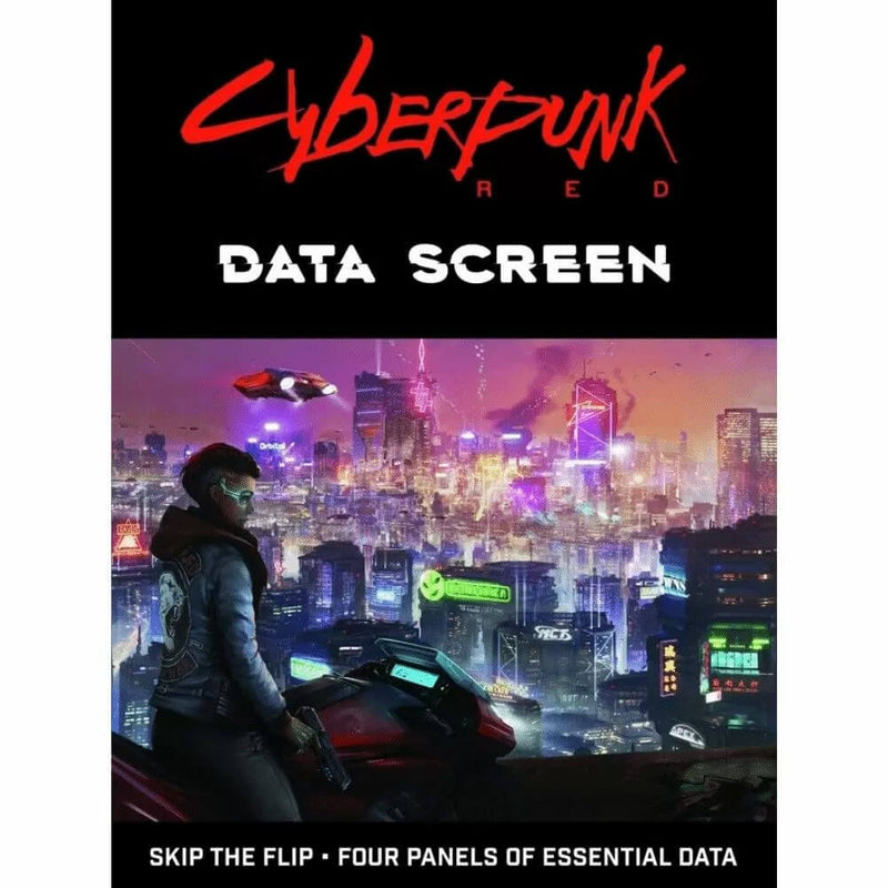 Cyberpunk Red RPG Data Screen