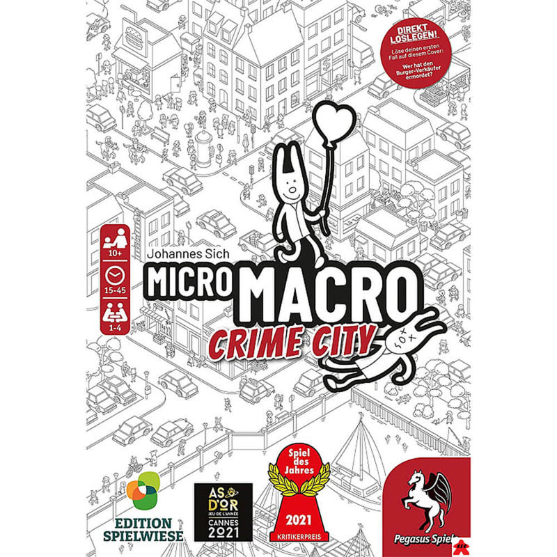 Jeu de société MicroMacro Crime City