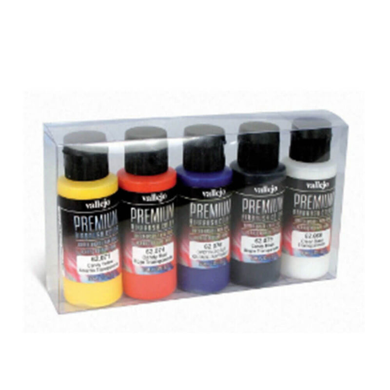 Lot de 5 peintures Vallejo Premium Color