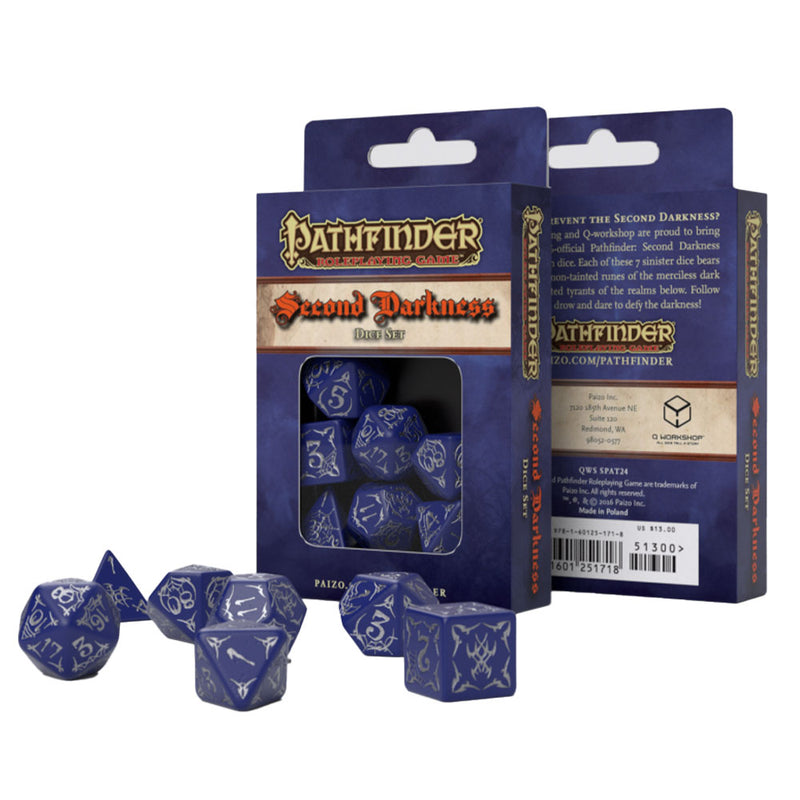 Q Workshop Pathfinder Return of the Runelords Dice Set 7pcs