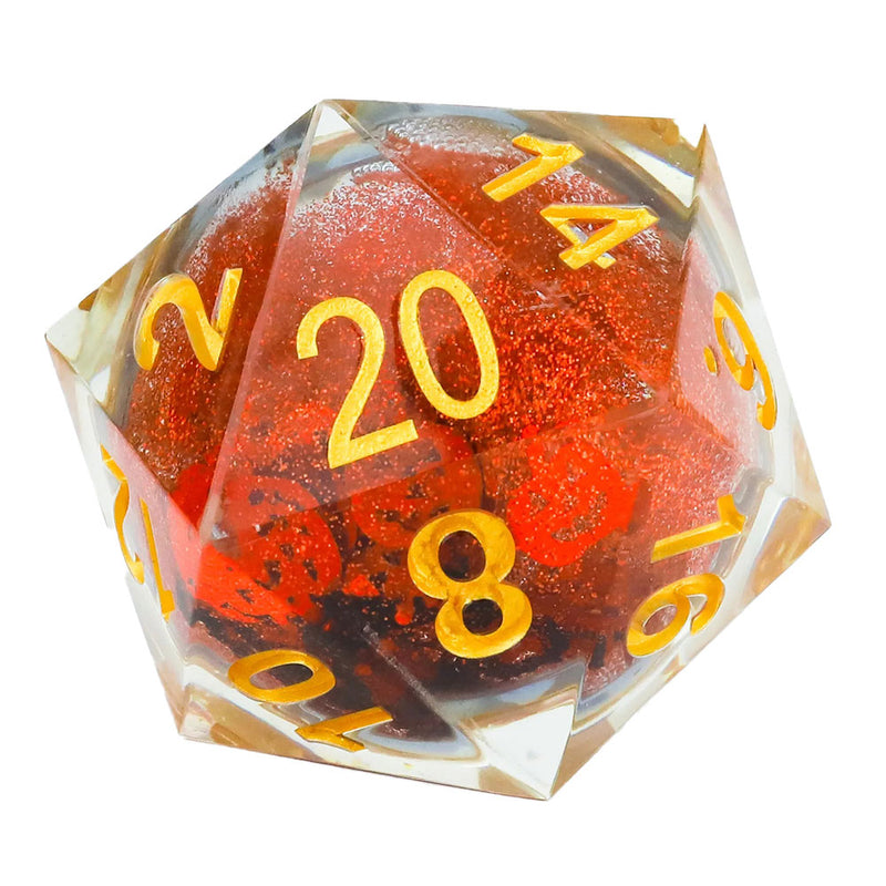 Sirius Dice Halloween D20 Snow Globe Dice (Large)