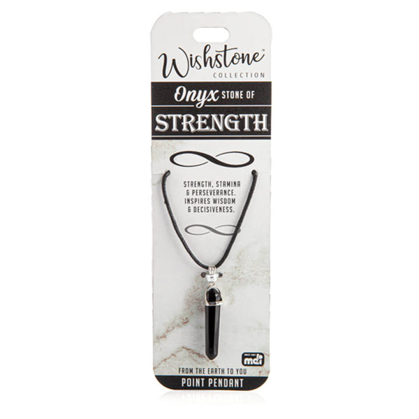 Wishstone Collection Onyx Point Pendant