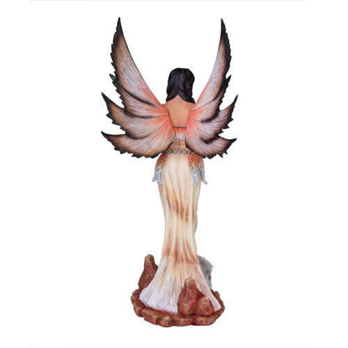 Eagle Fairy Figurine with Dreamcatcher