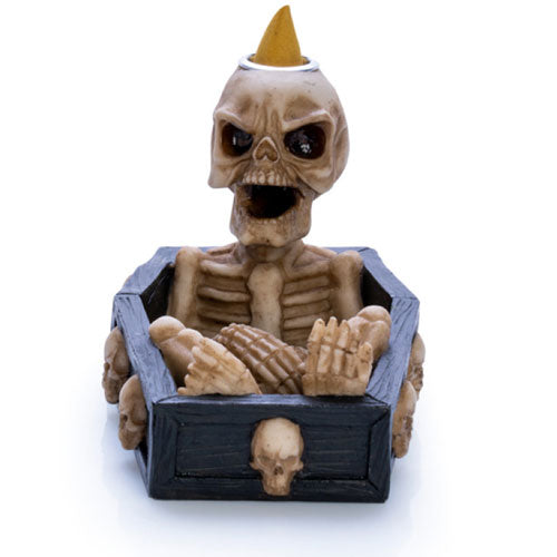 Skeleton Backflow Incense Burner