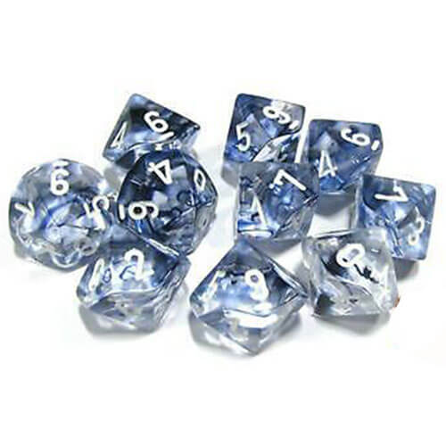 Chessex D10 Polyhedral 10-Die Nebula Set