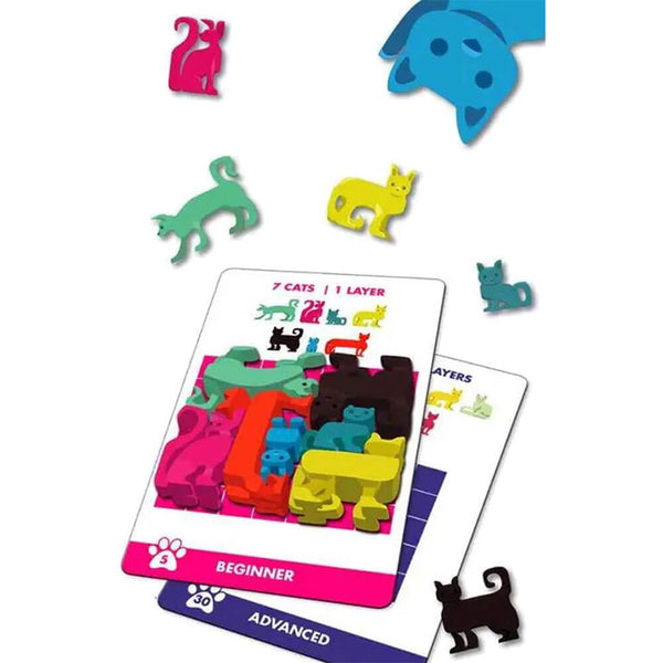 Cat Stax Puzzle 48pcs