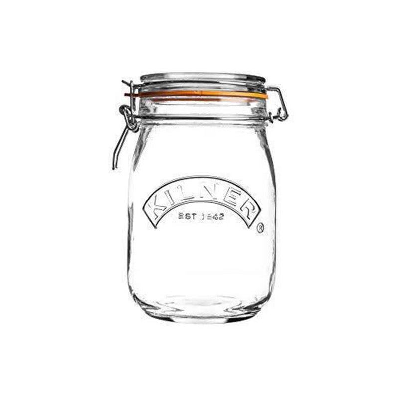 Kilner Clip Top Round Jar (Clear)