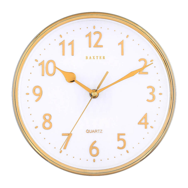 Baxter Emory Horloge murale 3D en aluminium 25 cm