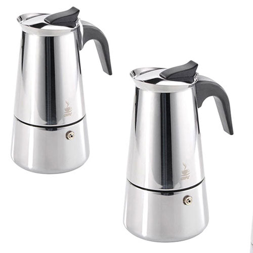 Gefu Emilio Stainless Steel Espresso Maker