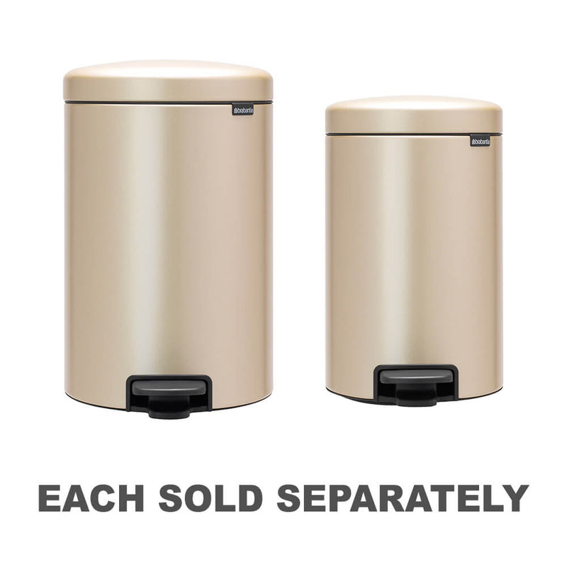 Brabantia Pedal Bin NewIcon (M/Gold)