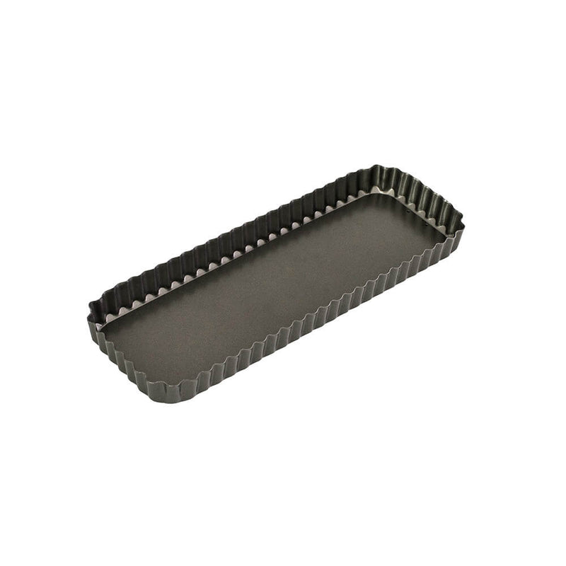 Bakemaster Loose Base Rectangular Quiche Pan