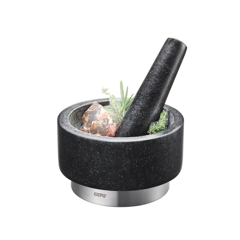 Gefu X-plosion Granite Stainless Steel Mortar