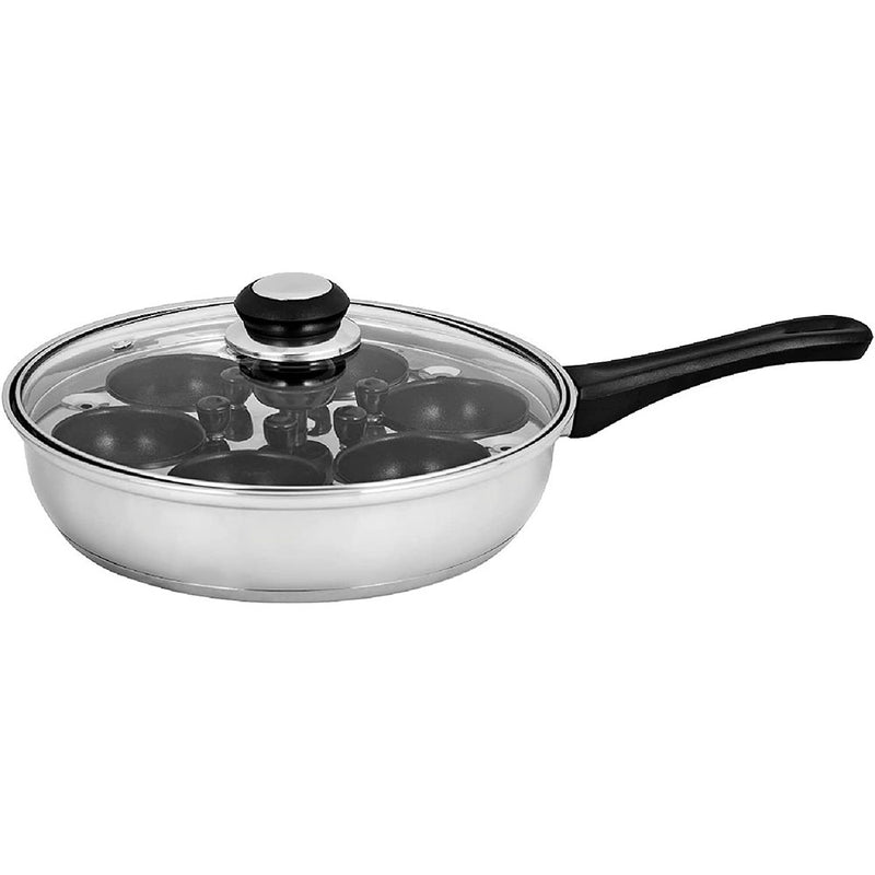 Avanti Egg Poacher Pan antiadhésive avec couvercle